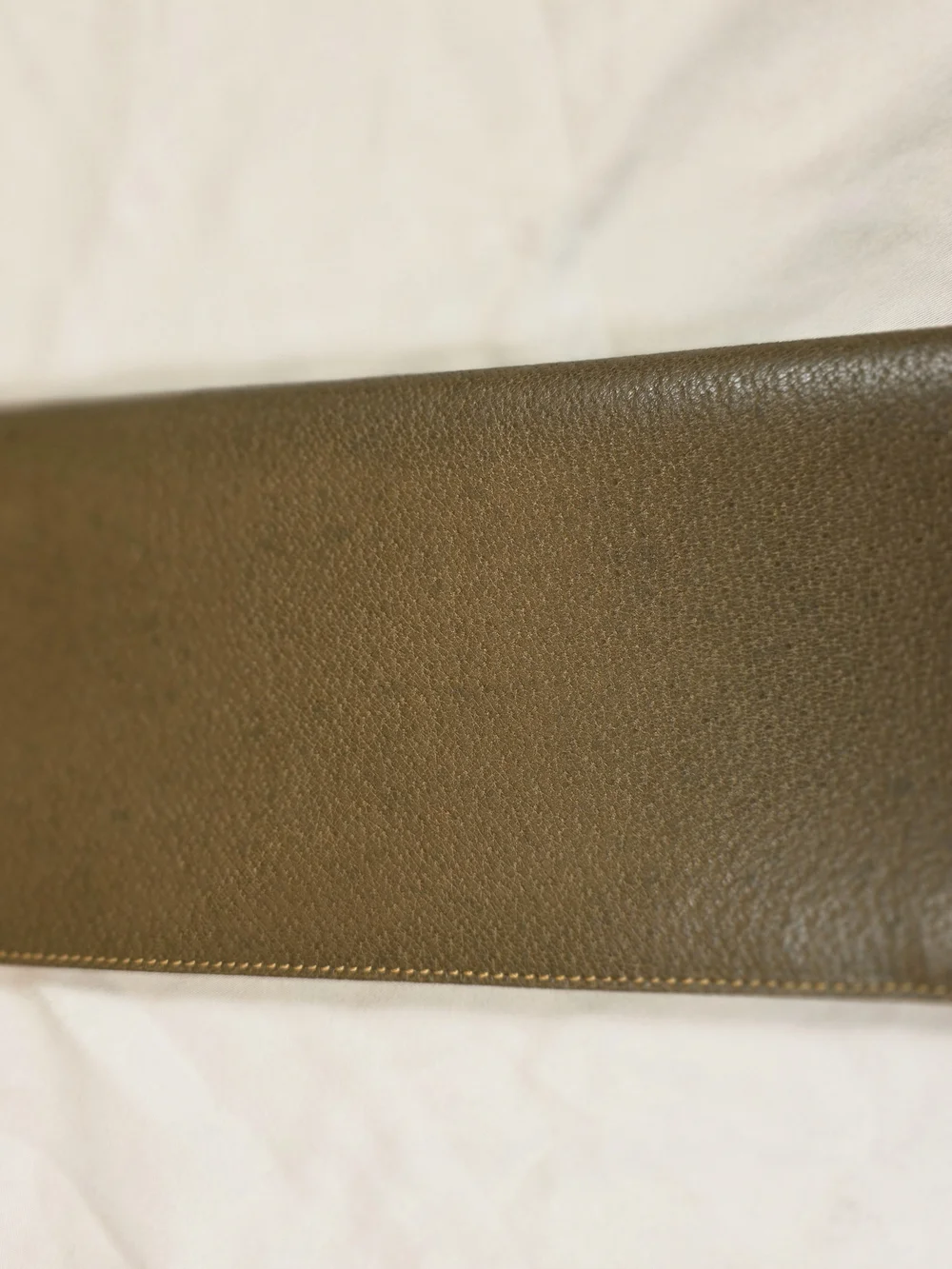 Vintage Gucci Brown Long Leather Wallet with Gold Corner Hardware. Unisex.